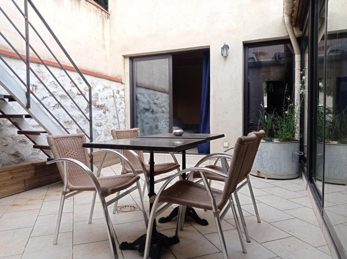 Maison De Charme Avec Patio Et Terrasse De Toit Estagel Luaran gambar